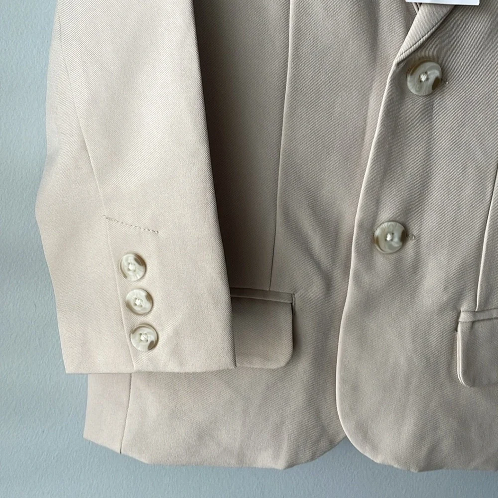 NWT Gymboree Special‎ Occasion Khaki Suit Jacket